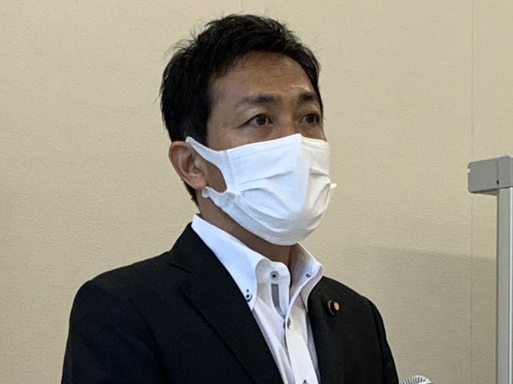 国民民主党の玉木雄一郎代表(原川貴郎撮影)