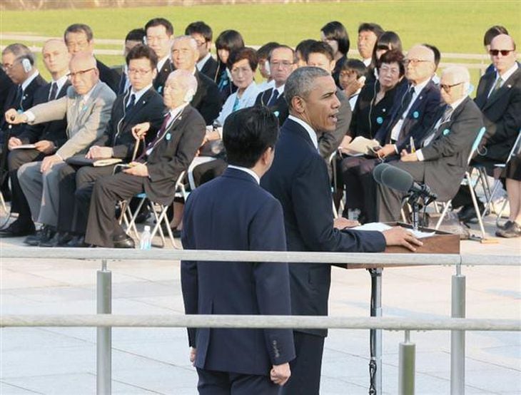 【オバマ大統領広島演説(全文)】「71年前、空から死が舞い降り世界は変わった」「あの日の朝の記憶は決して風化させてはならない」